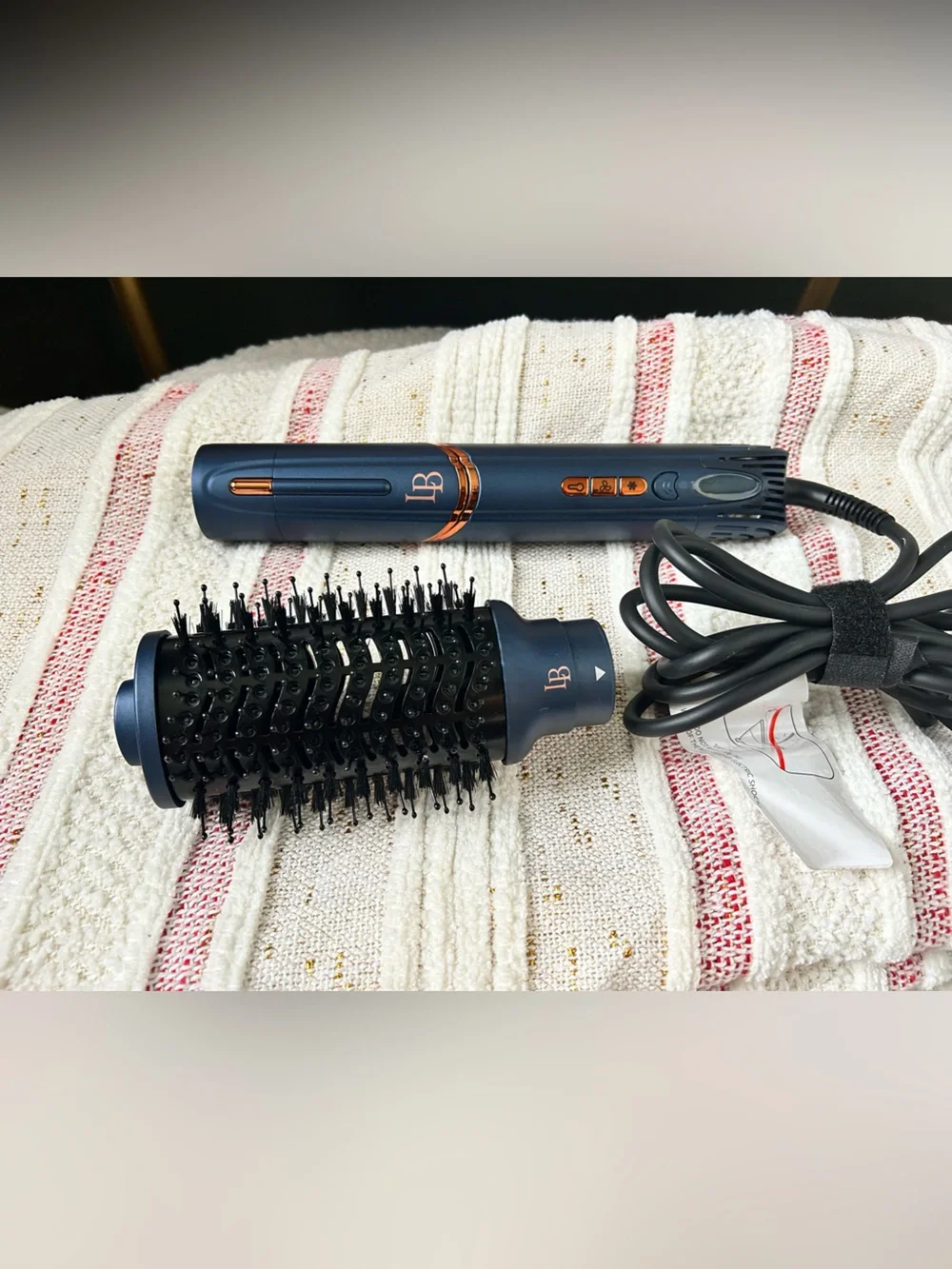 L’Brise Airswitch Travel Multi Styler W/ Blowout Brush Attachment (No Box) NWOT